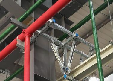 额尔古纳该抗震支架的整体式支吊架结构协调性好